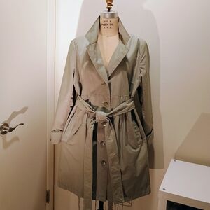 Maternity trench coat Liz Lange